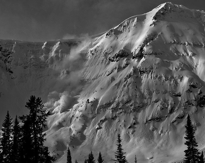 Sheep Creek Cornice Fall