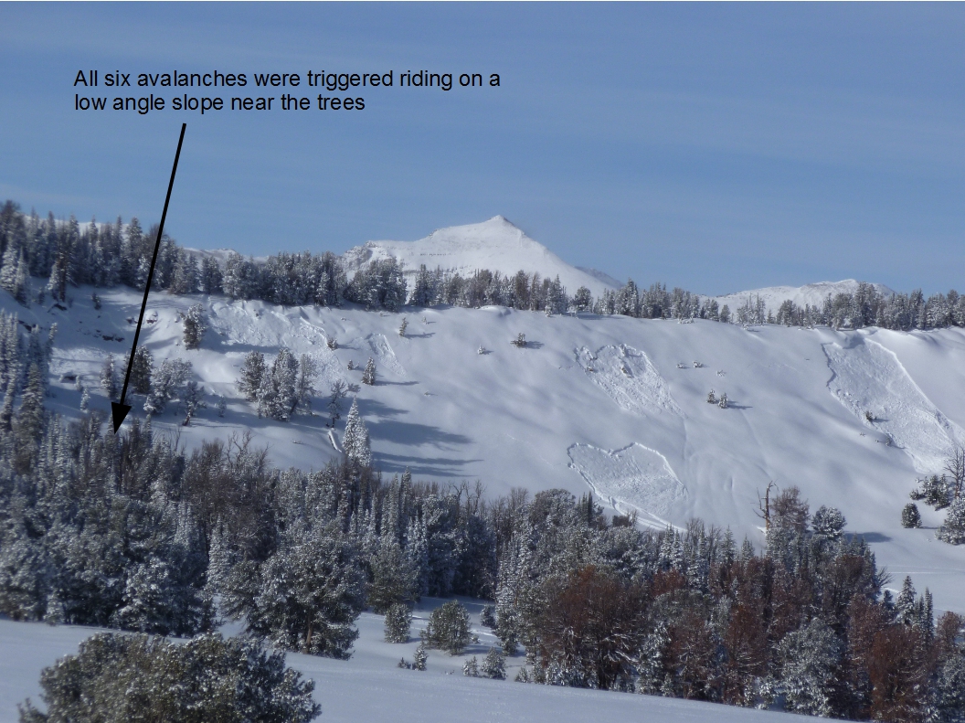 Buck Ridge Avalanches