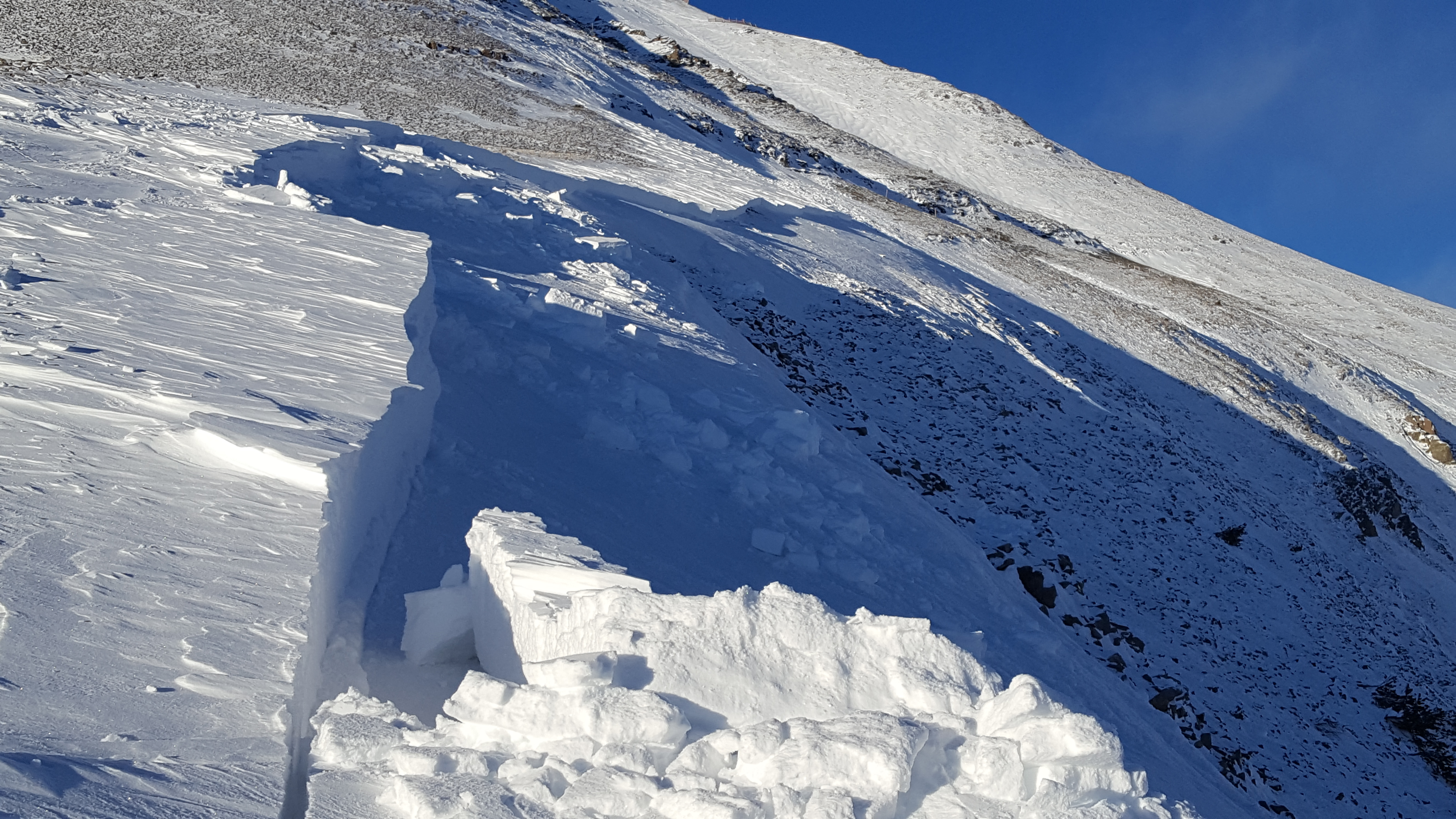 South Face of Lone Peak avalanche