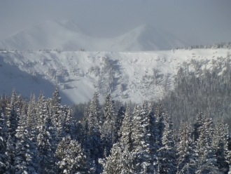 Sunlight Basin Avalanche